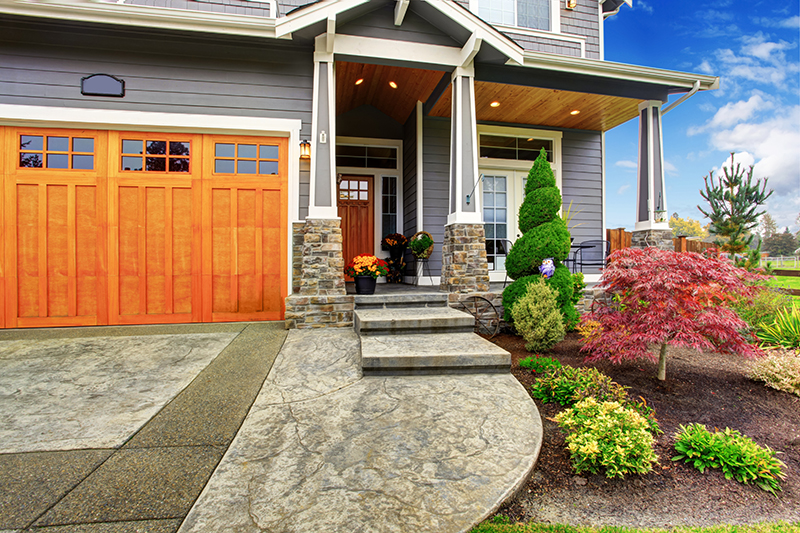 Home with beautiful curb appeal