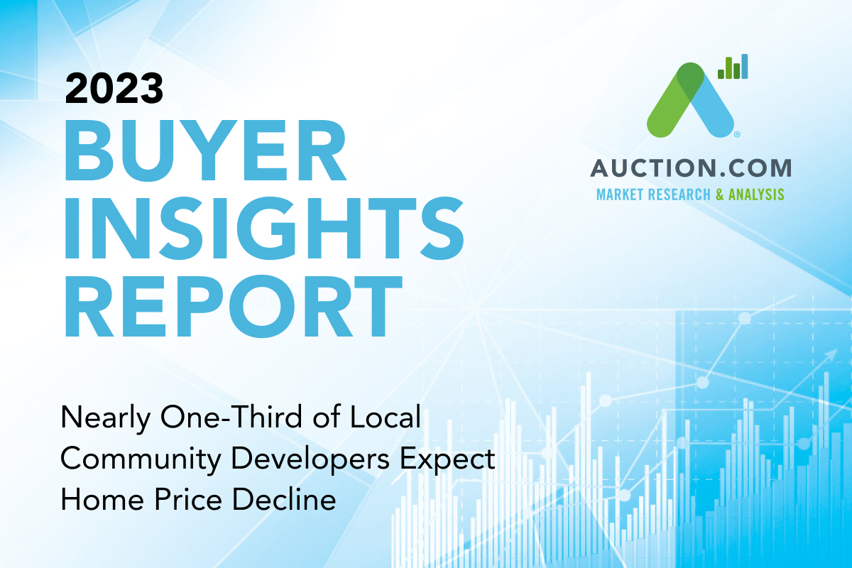 2023 buyers insights real estate report auction.com