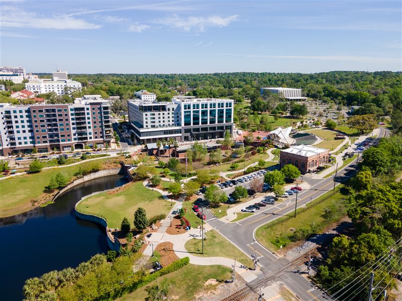 Aerial view of Tallahassee