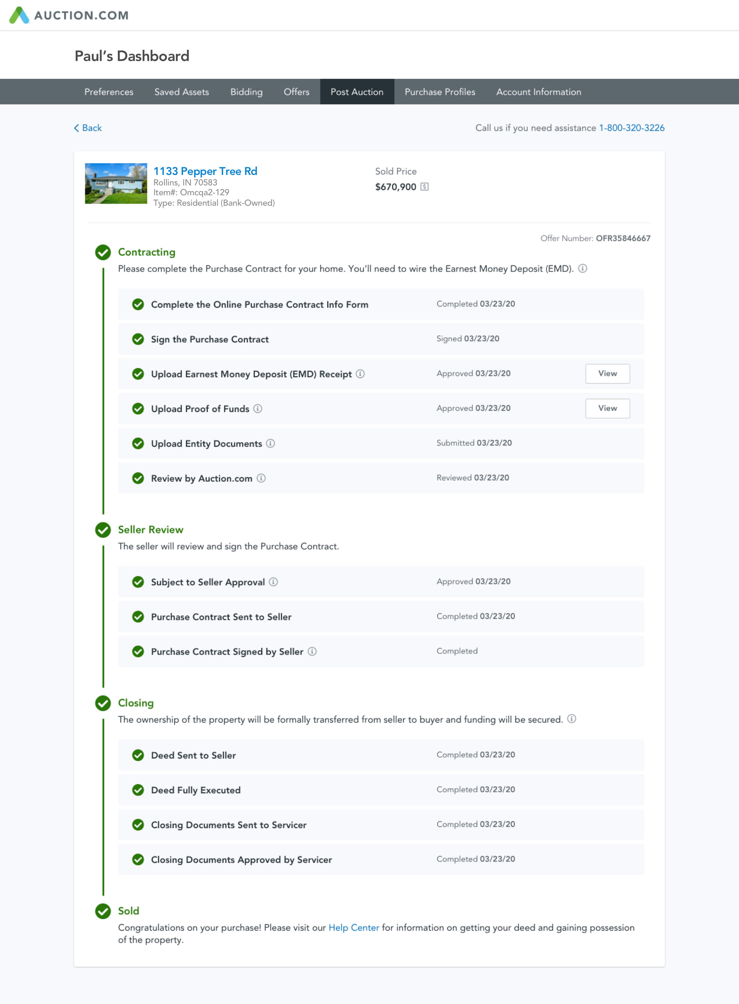 Buyer Dashboard